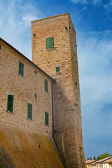 Cerasa, historic village in Pesaro e Urbino province, Marche