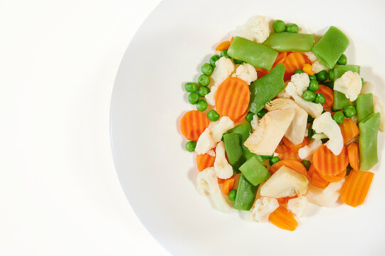 Spanish cuisine mixed vegetables (Menestra de Verduras)