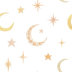 Watercolor Ramadan clipart.