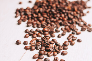 natural coffee breakfast fresh scent wooden table