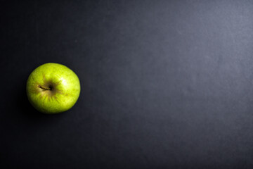 apple on blackboard