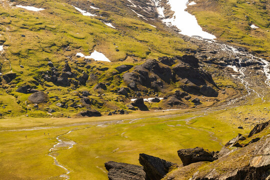 Deep in the valley, north Sweden.