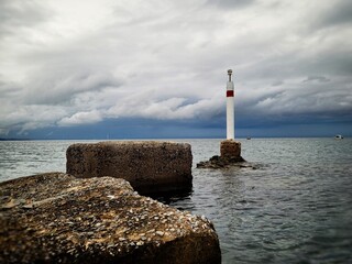 lighthouse on the coast