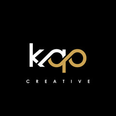 KQO Letter Initial Logo Design Template Vector Illustration