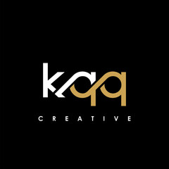 KQQ Letter Initial Logo Design Template Vector Illustration