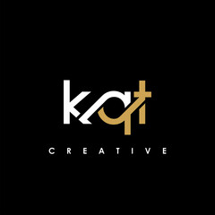 KQT Letter Initial Logo Design Template Vector Illustration