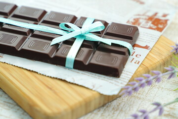 板チョコレート　プレゼント　バレンタイン　イメージ