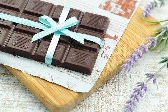 板チョコレート　プレゼント　バレンタイン　イメージ