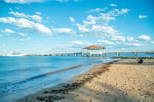 Jetty in Redcliffe, Queensland, Australia