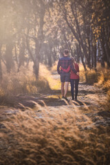 Obraz premium Autumn couple portrait - Czechia