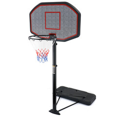 basketball background hoop and net isolated