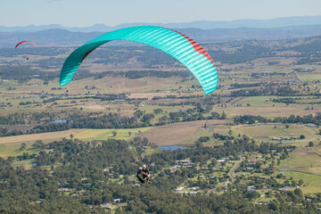 Paragliding in Tamborine Mountain, Queensland, Australia