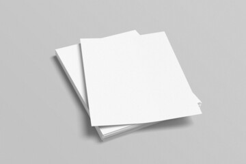 A4 Flyer or brochure mockup