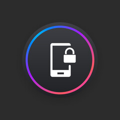 Locked Mobile -  UI Icon