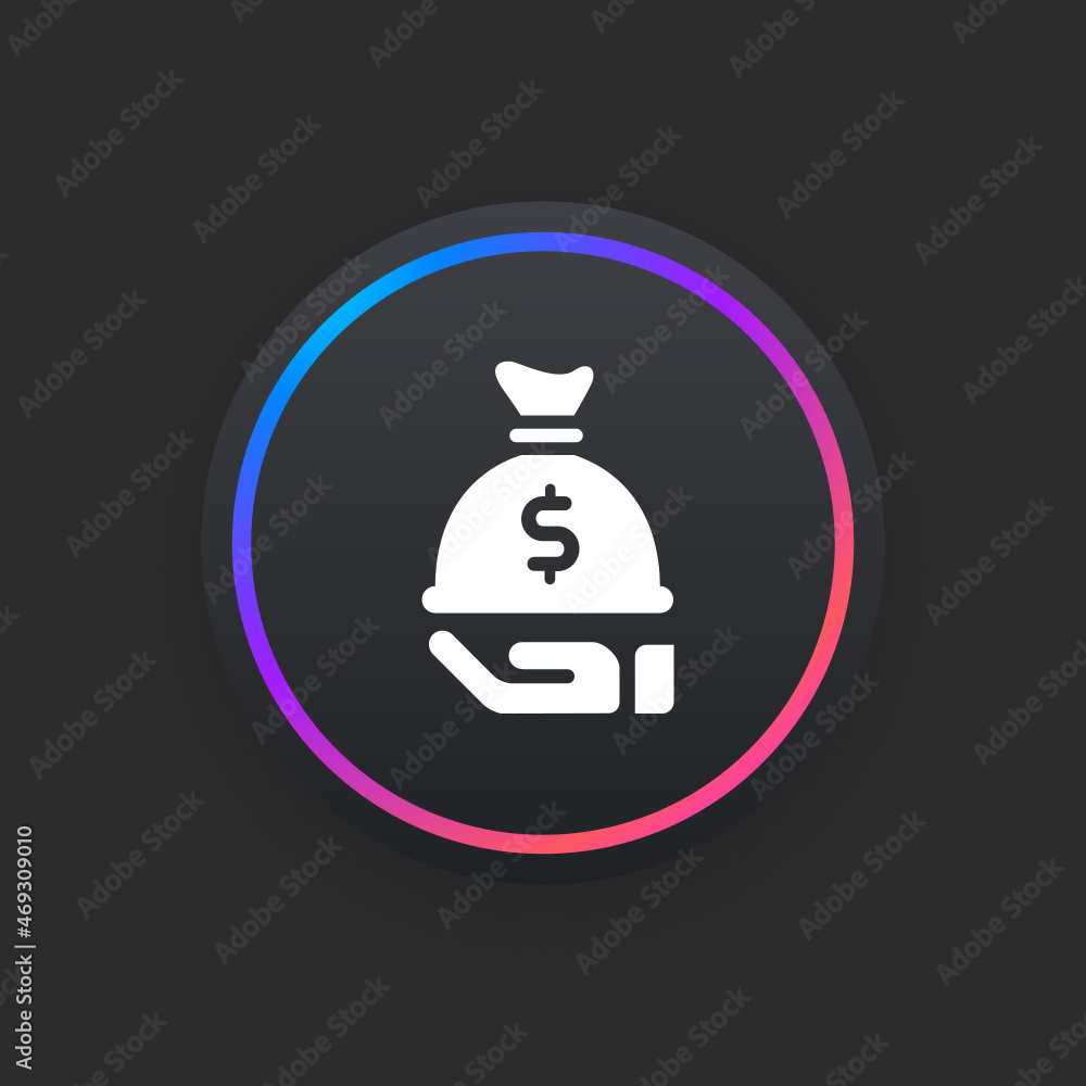 Wall mural Save Money -  UI Icon