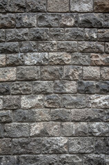 Muro antiguo bloques de piedra