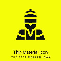 Balthazar minimal bright yellow material icon