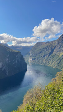 Geiranger fjord in Norway © TakeMoments