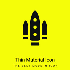 Apolo Project minimal bright yellow material icon
