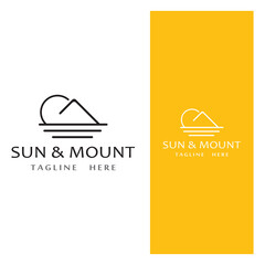 Sun Vector illustration Icon