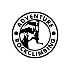 CLIMB LOGO DESIGN, IMAGE, ADVENTURE, ROCK, MOUNTAIN, INSPIRATION