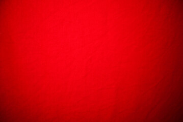 Photo of red cloth. Background texture, full frame. 