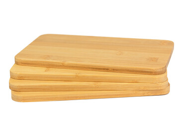 The wooden cutting board (chopping board)