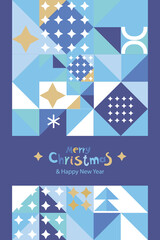 Christmas pattern in scandinavian style