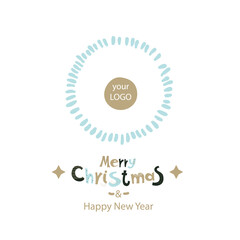 Christmas pattern in scandinavian style