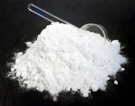 Amino Acid - Healthy Nutrition Isolated on black Background