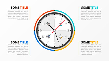 Infographic design template. Creative concept with 4 steps