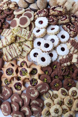 Plätzchen hausgemacht. Advenstplätzchen. Weihnachtsplätzchen.