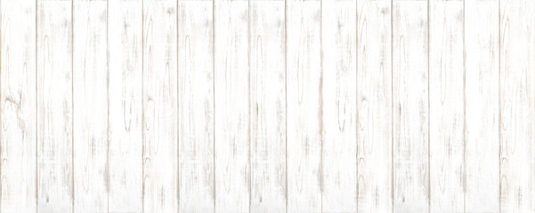 Obraz na płótnie Canvas White wooden background natural texture Wood fence surface