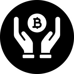 investment glyph icon