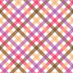 Classic seamless checkered pattern design for decorating, wrapping paper, wallpaper, fabric, backdrop and etc.