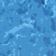 Blue abstract background with spots - graphic image