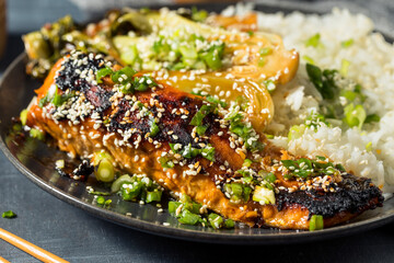 Homemade Asian Roasted Miso Salmon