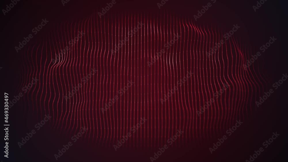 Poster abstract digital flowing lines technology fx background loop/ 4k animation of an abstract wallpaper 