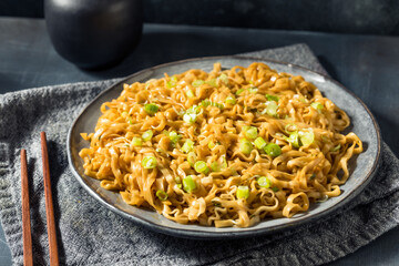 Homemade Asian Soy Scallion Noodles