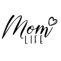 Fototapeta na wymiar mom life background lettering calligraphy, inspirational quotes, illustration typography ,vector design