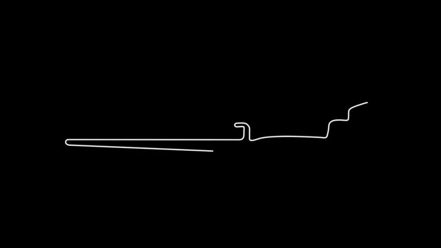 The Lizard of Nazca Lines Animation