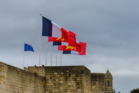 Chateau de Caen, drapeau