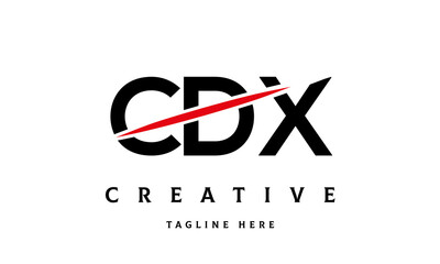 CDX creative three latter logo