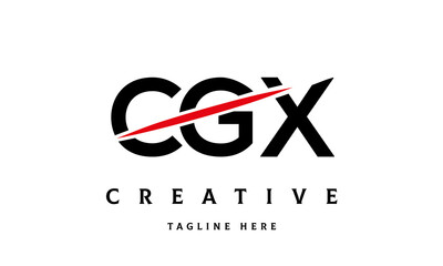 CGX creative three latter logo