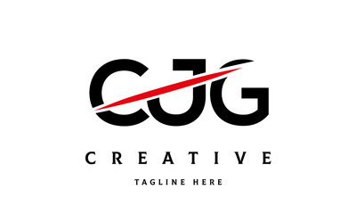 CJG creative three latter logo