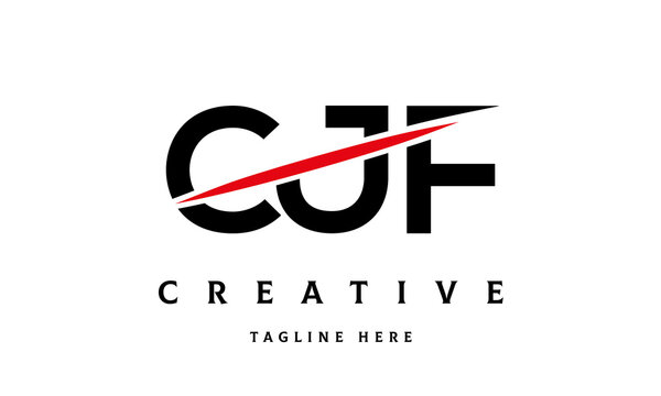CJF creative three latter logo
