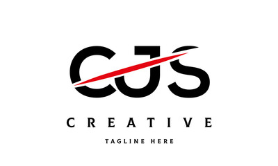 CJS creative three latter logo