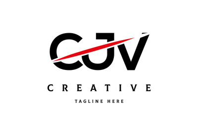 CJV creative three latter logo
