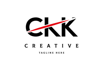 CKK creative three latter logo