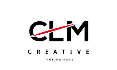 CLM creative three latter logo